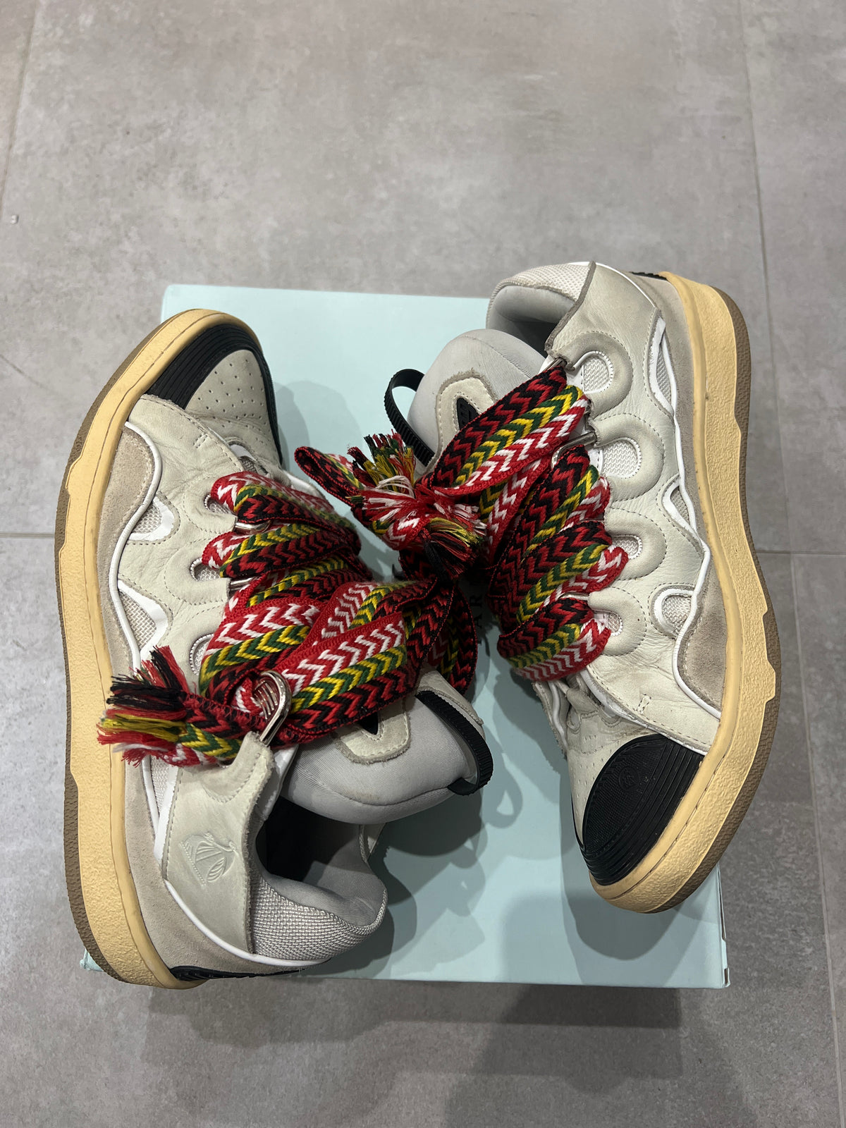 Lanvin Curb White Invory