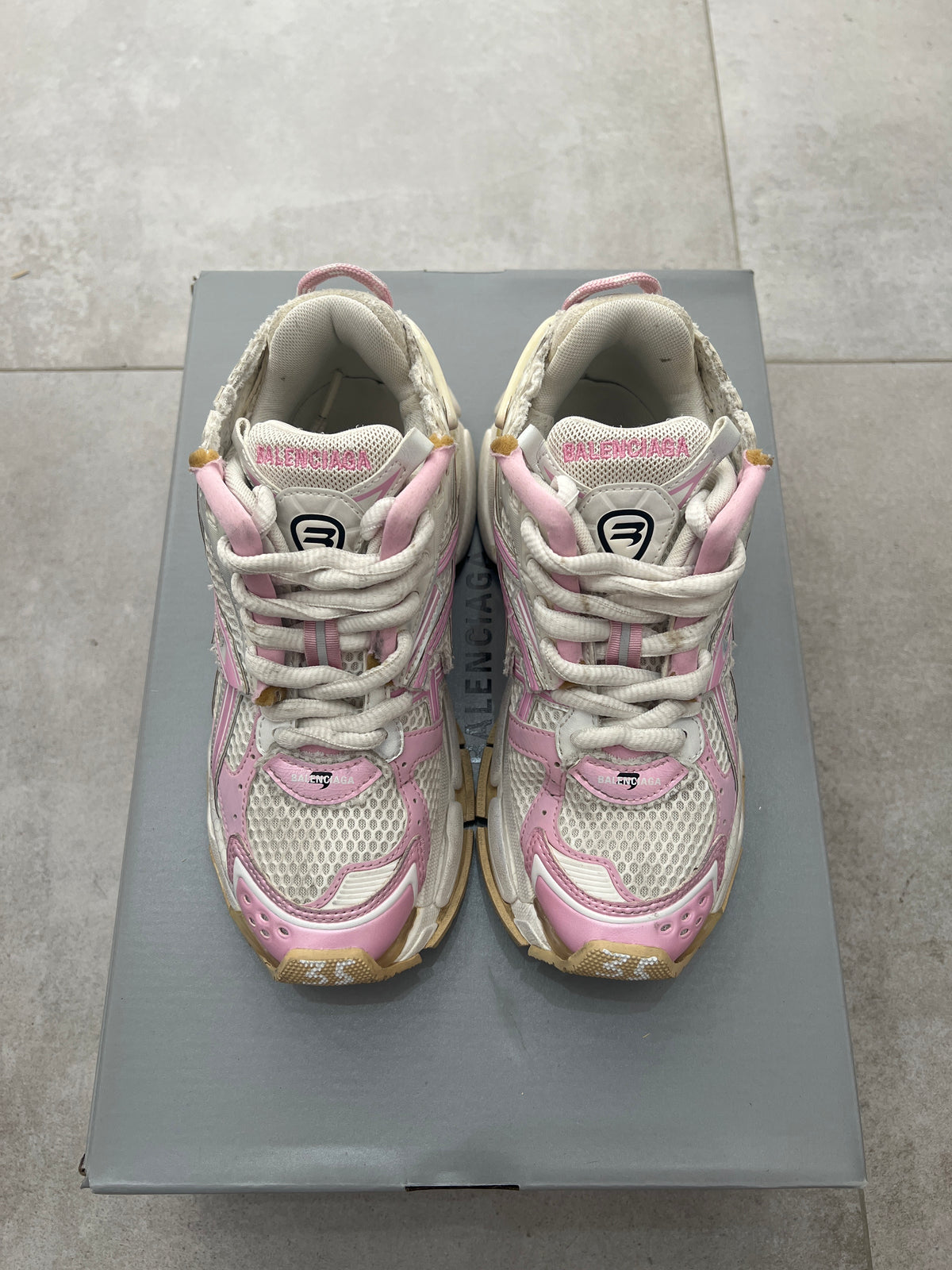 Balenciaga Runner White/Pink