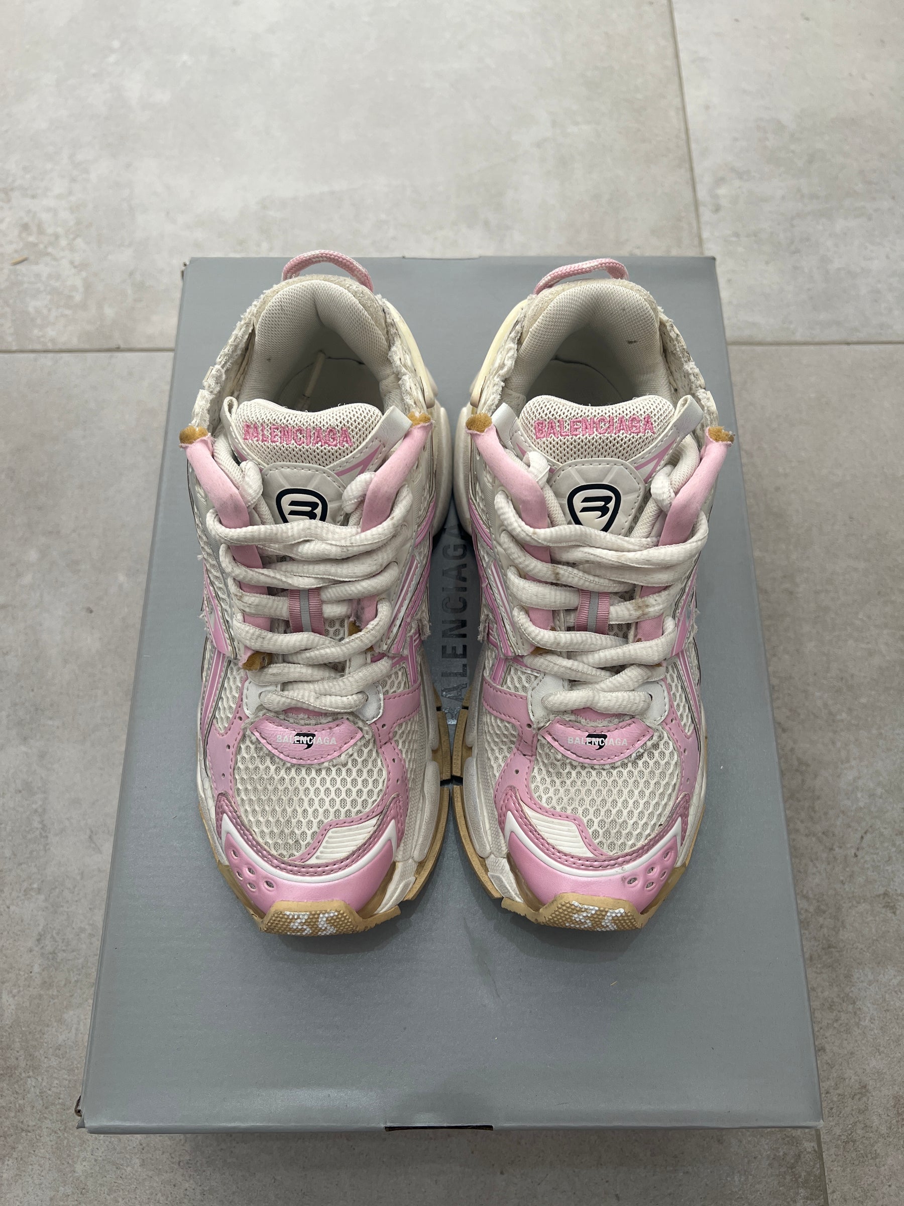 Balenciaga Runner White/Pink