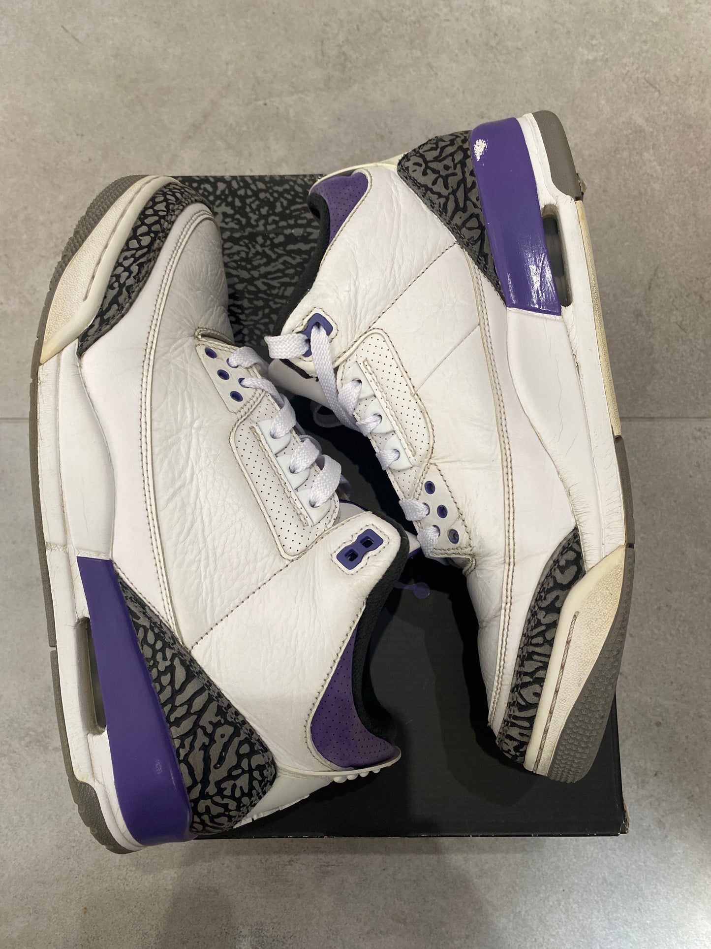 Jordan 3 dark iris