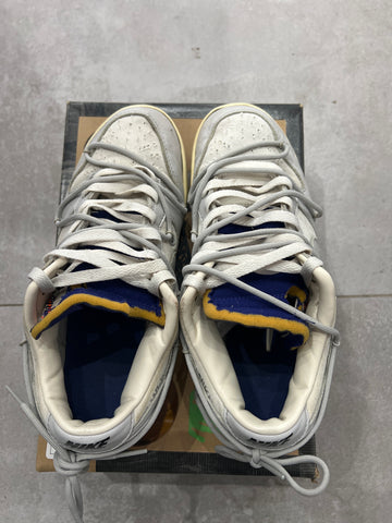 Dunk x off-white lot23