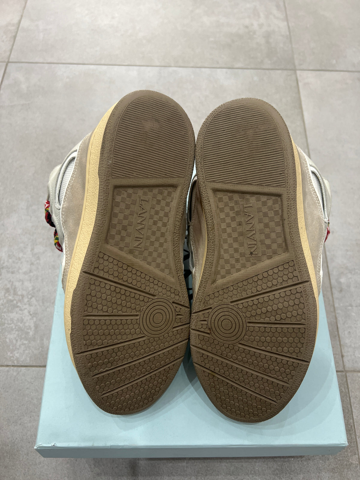 Lanvin Curb White Invory