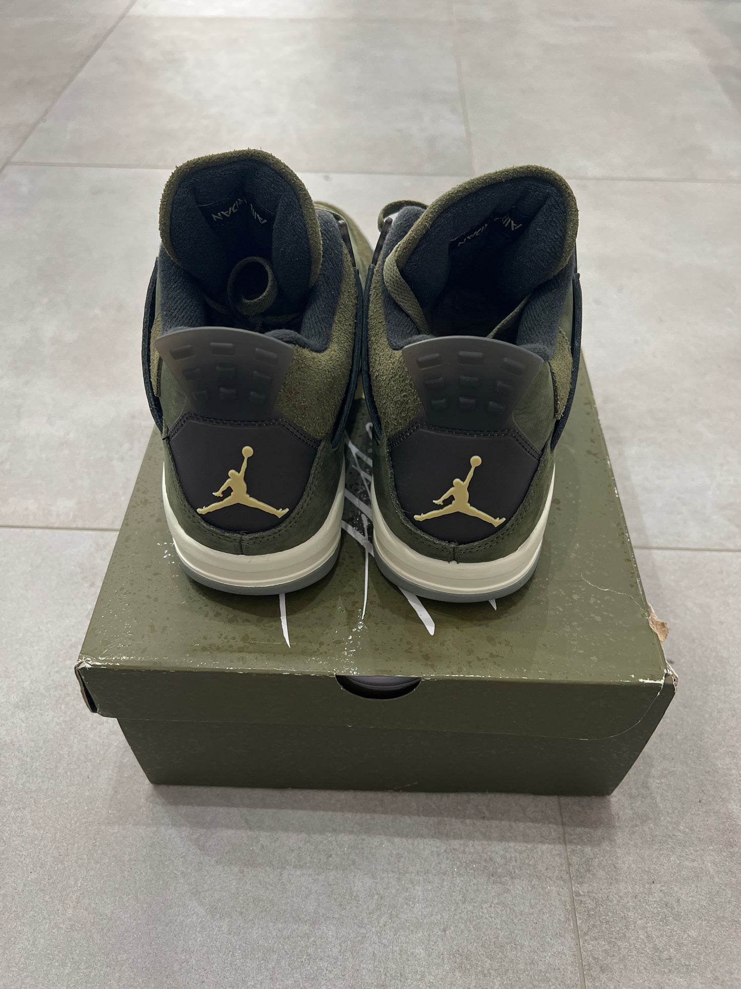 Jordan 4 Craft Olive