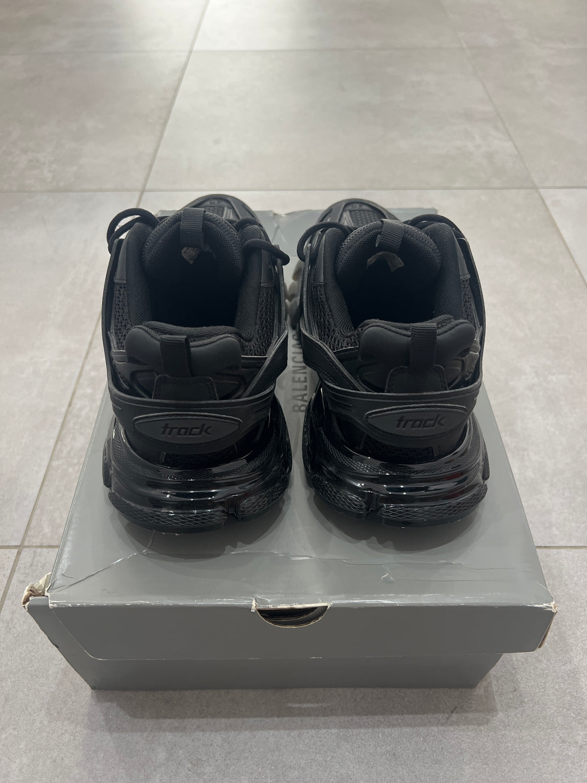 Balenciaga Track Black Clearsole