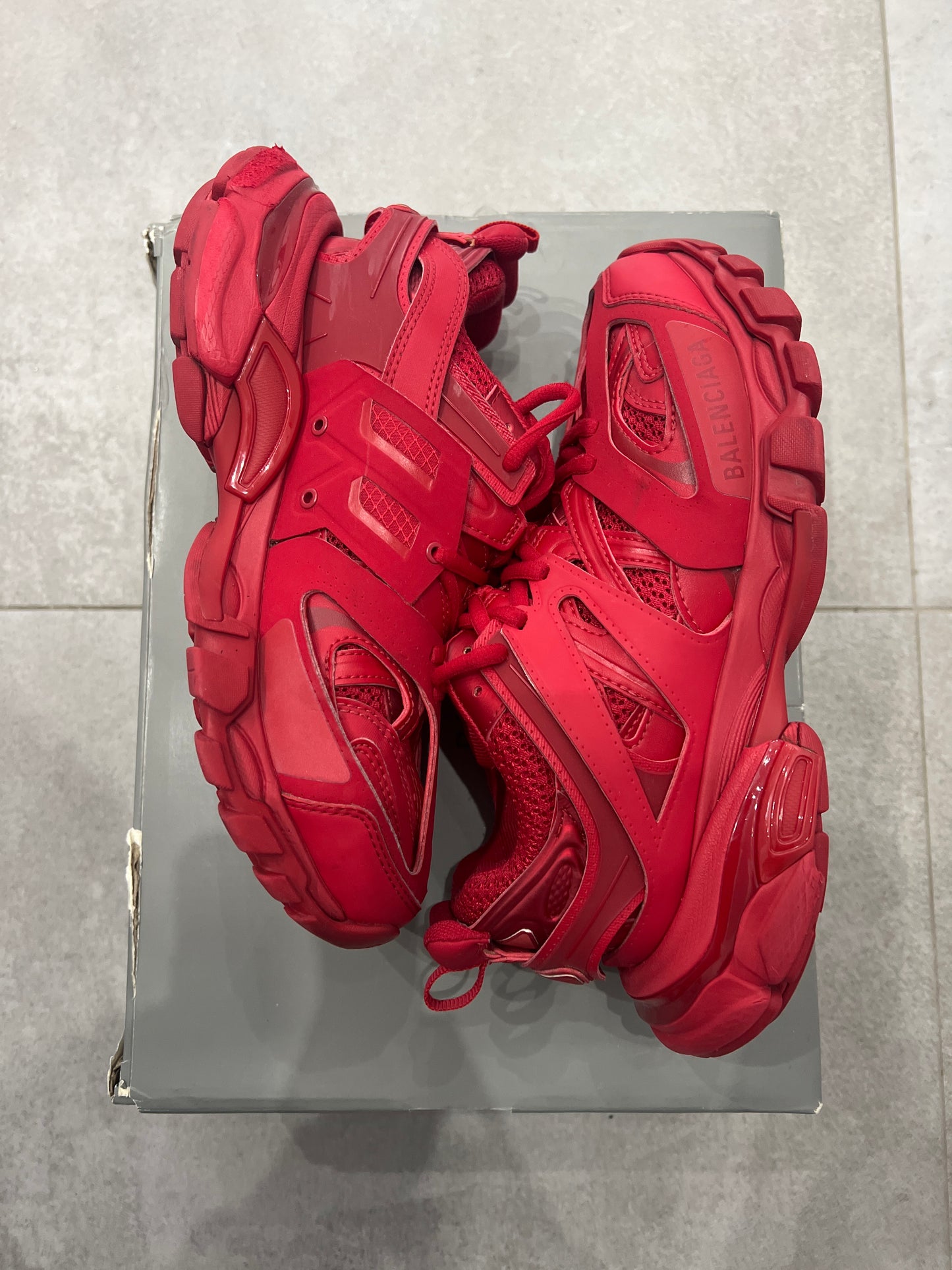 Balenciaga Track Red