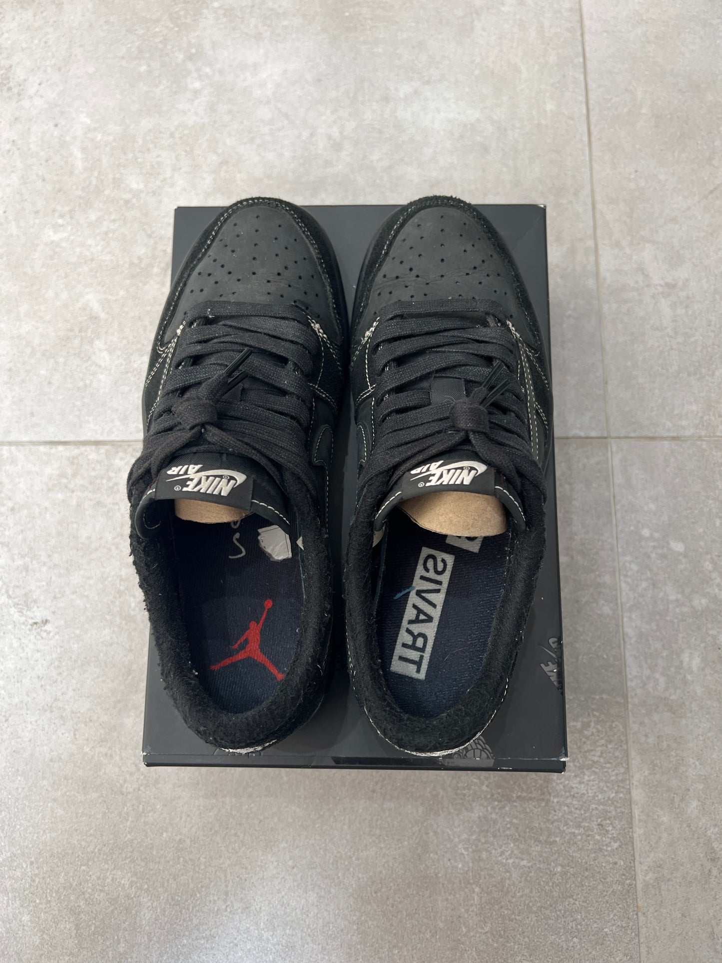 Jordan 1 Low x Travis Scott „Black phantom”