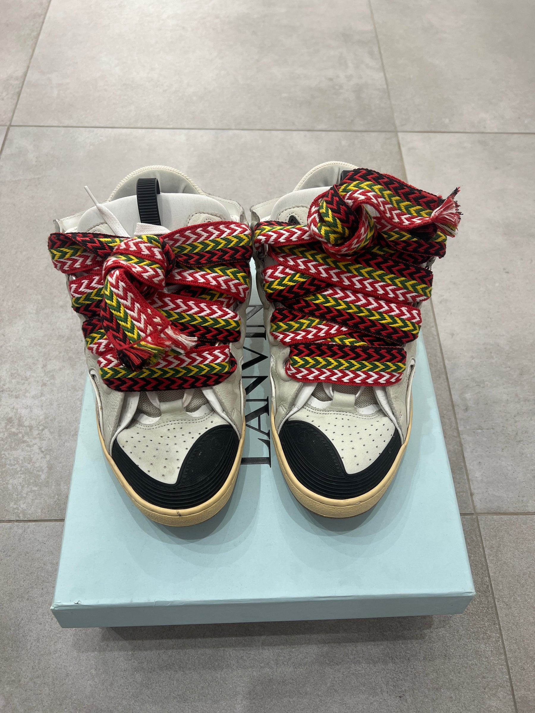 Lanvin Curb White Invory