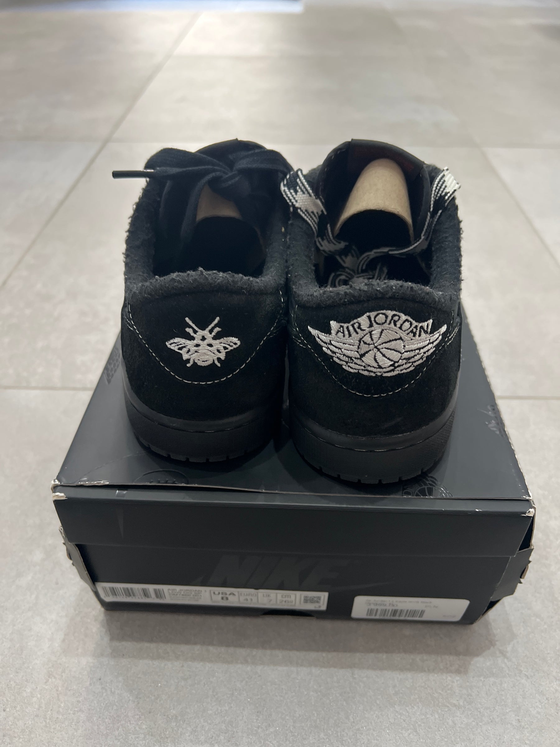 Jordan 1 Low x Travis Scott Black Phantom