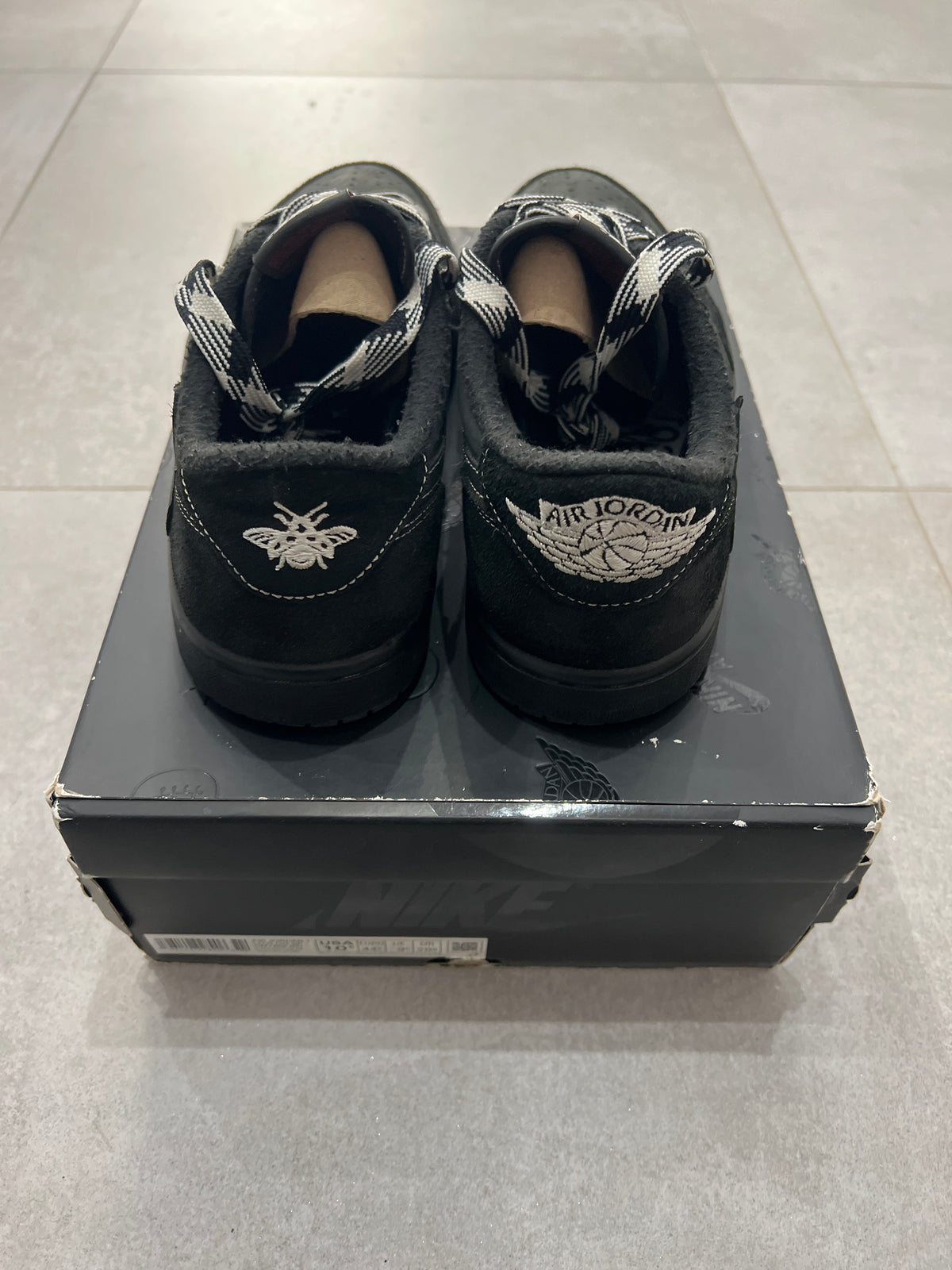 Jordan 1 Low x Travis Scott Black Phantom