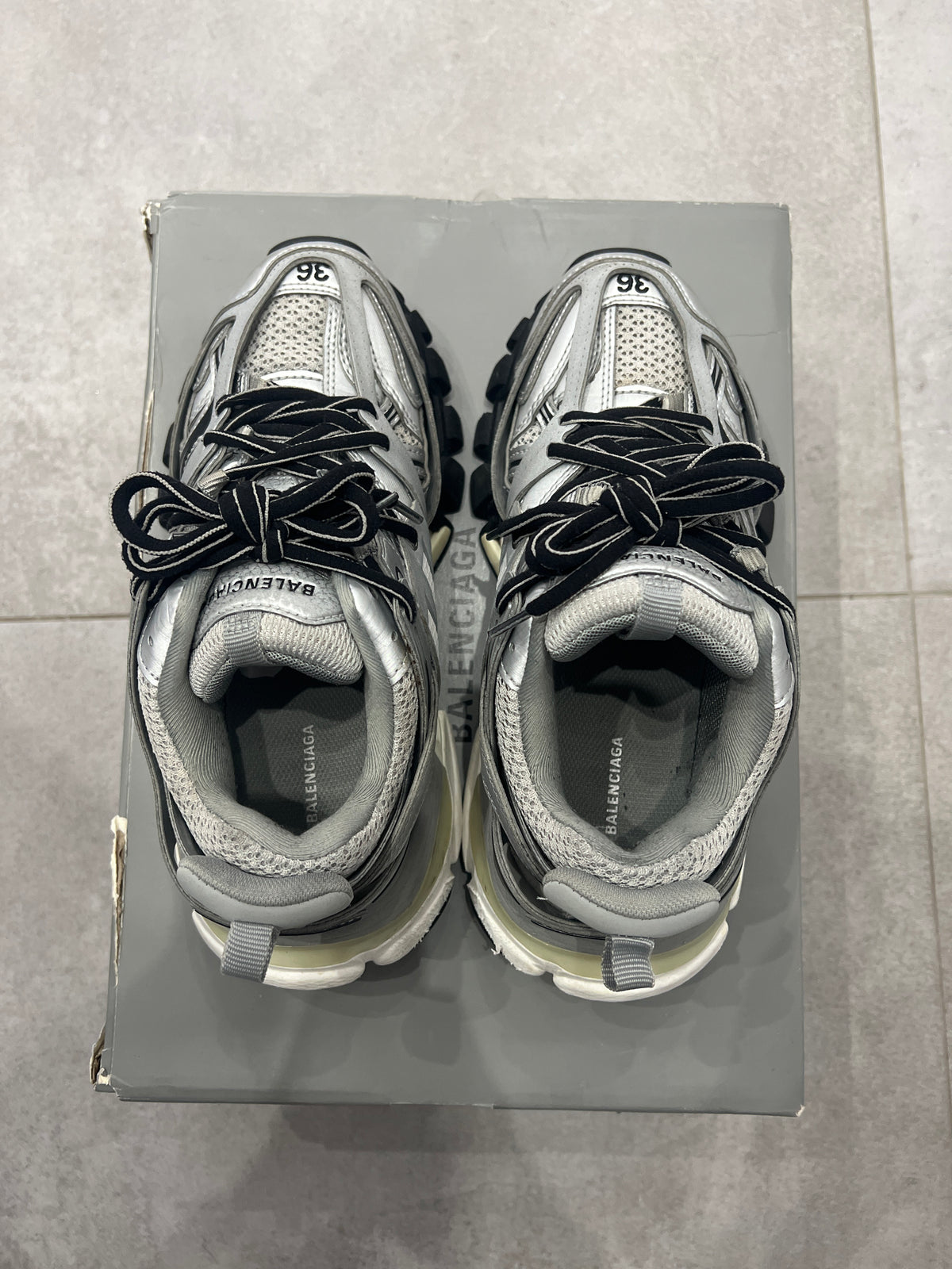 Balenciaga Track Steel Gray