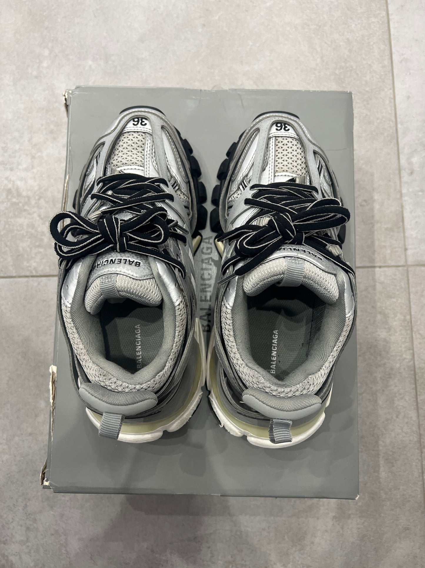 Balenciaga Track Steel Gray
