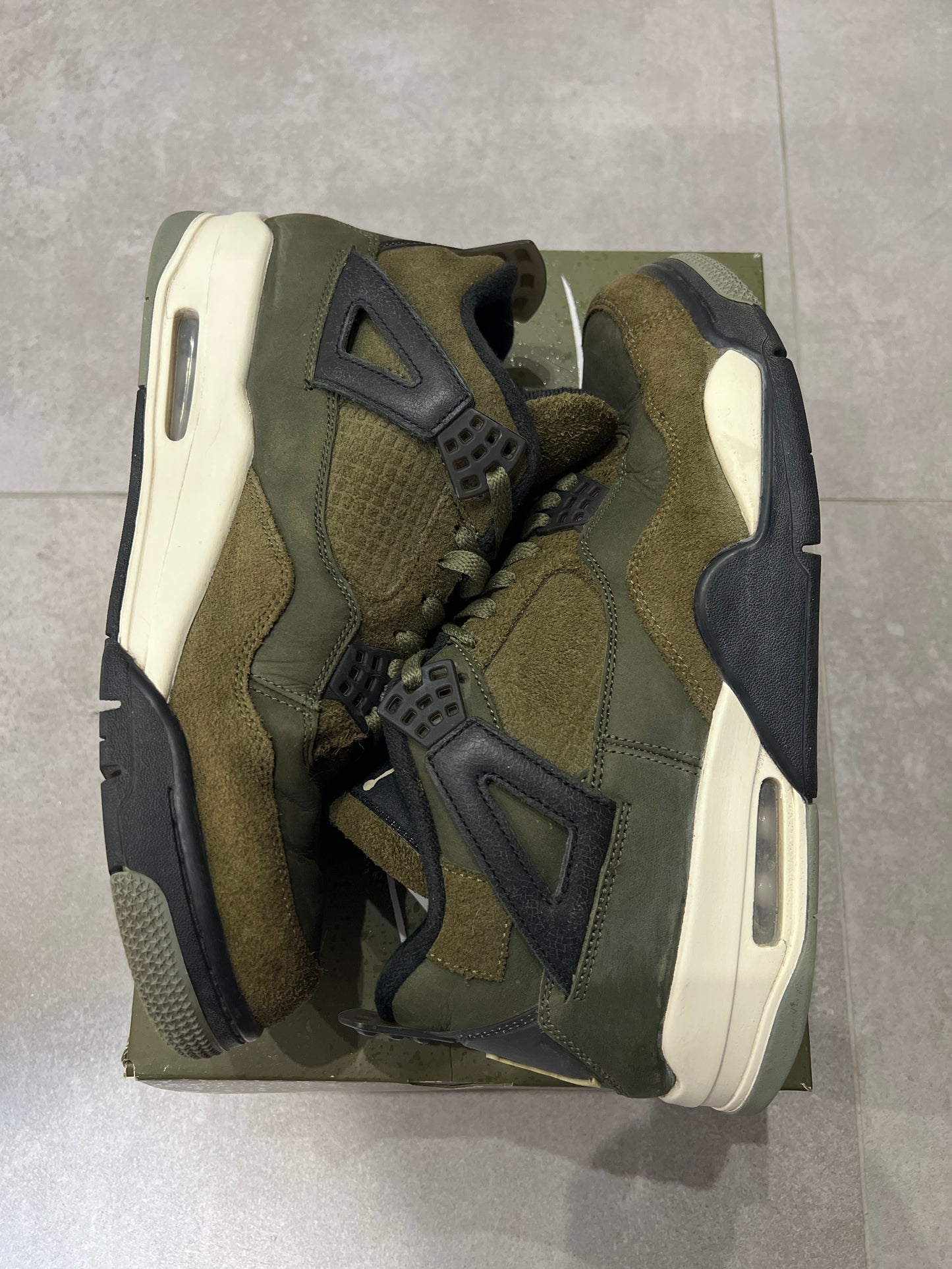 Jordan 4 Craft Olive