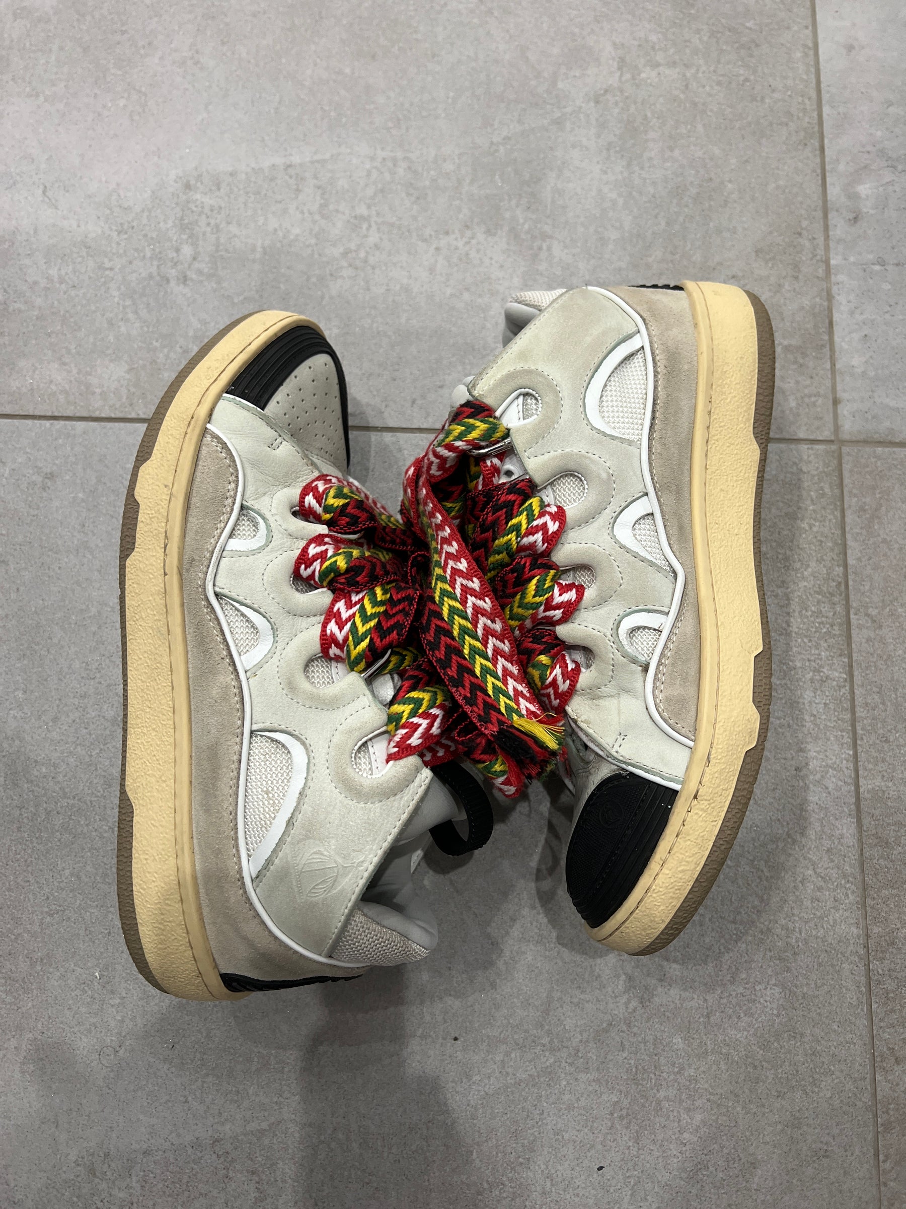 Lanvin Curb White Invory