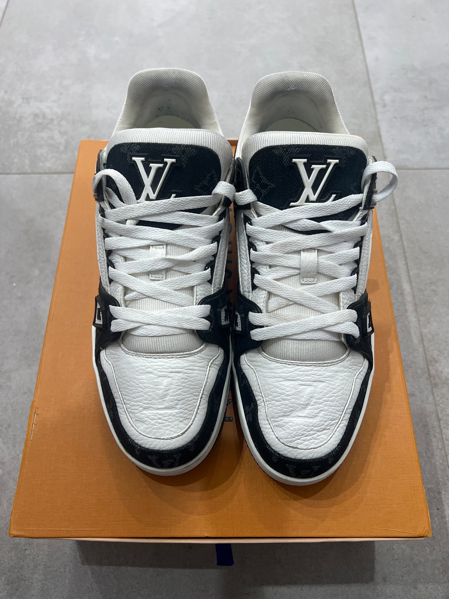 Louis Vuitton Denim Black Trainer