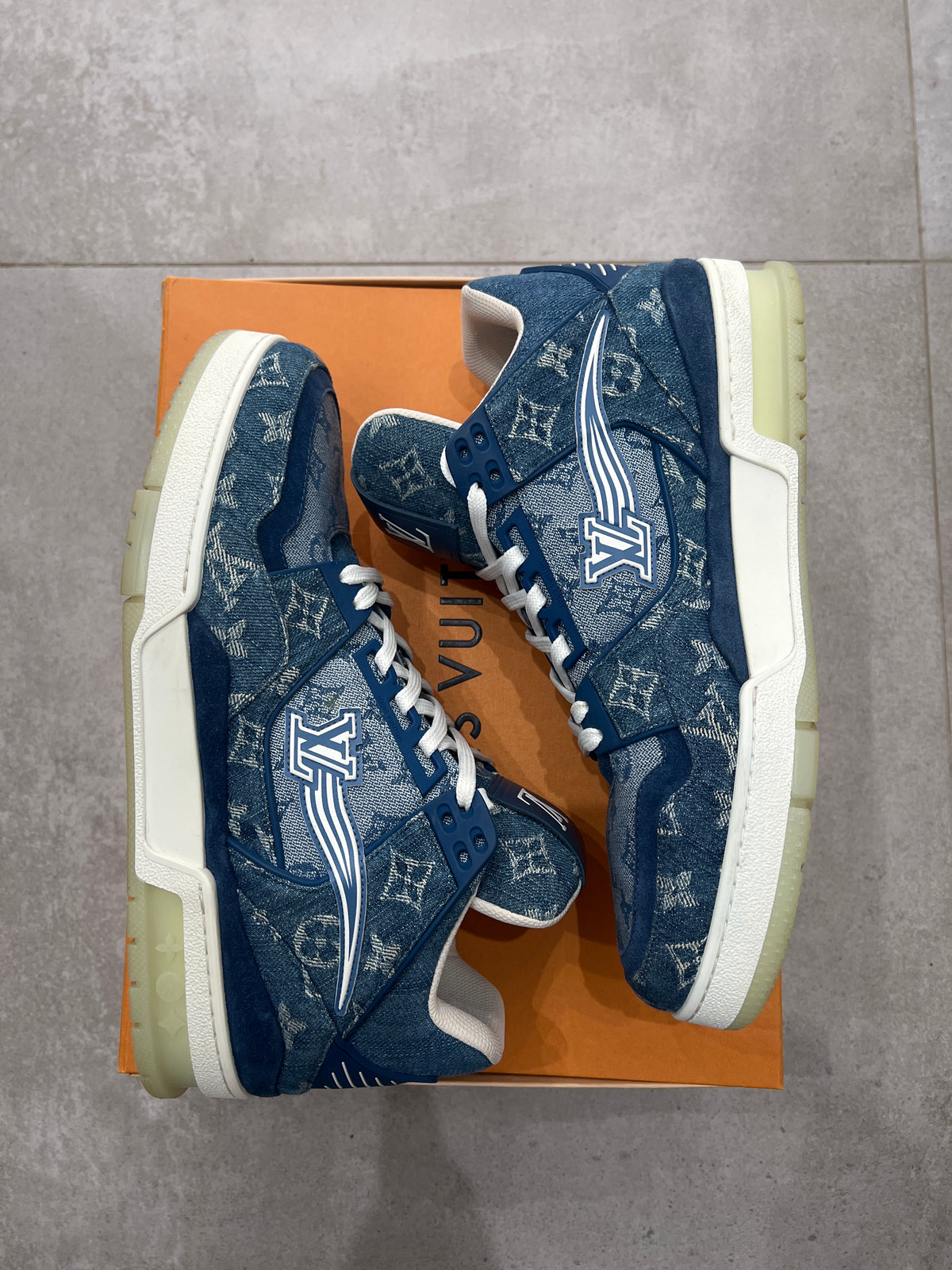 Louis Vuitton Monogram Denim Trainer