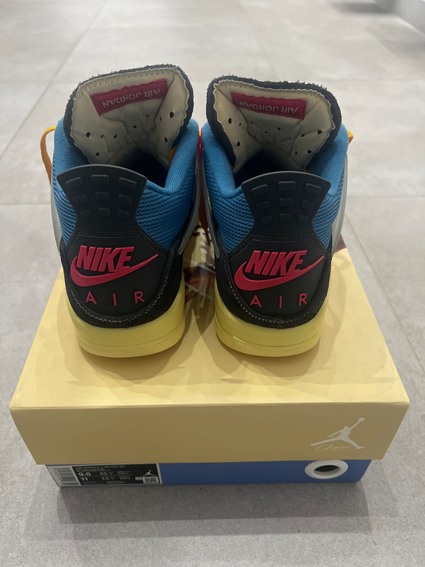 Jordan 4 x Union L/A Off Noir