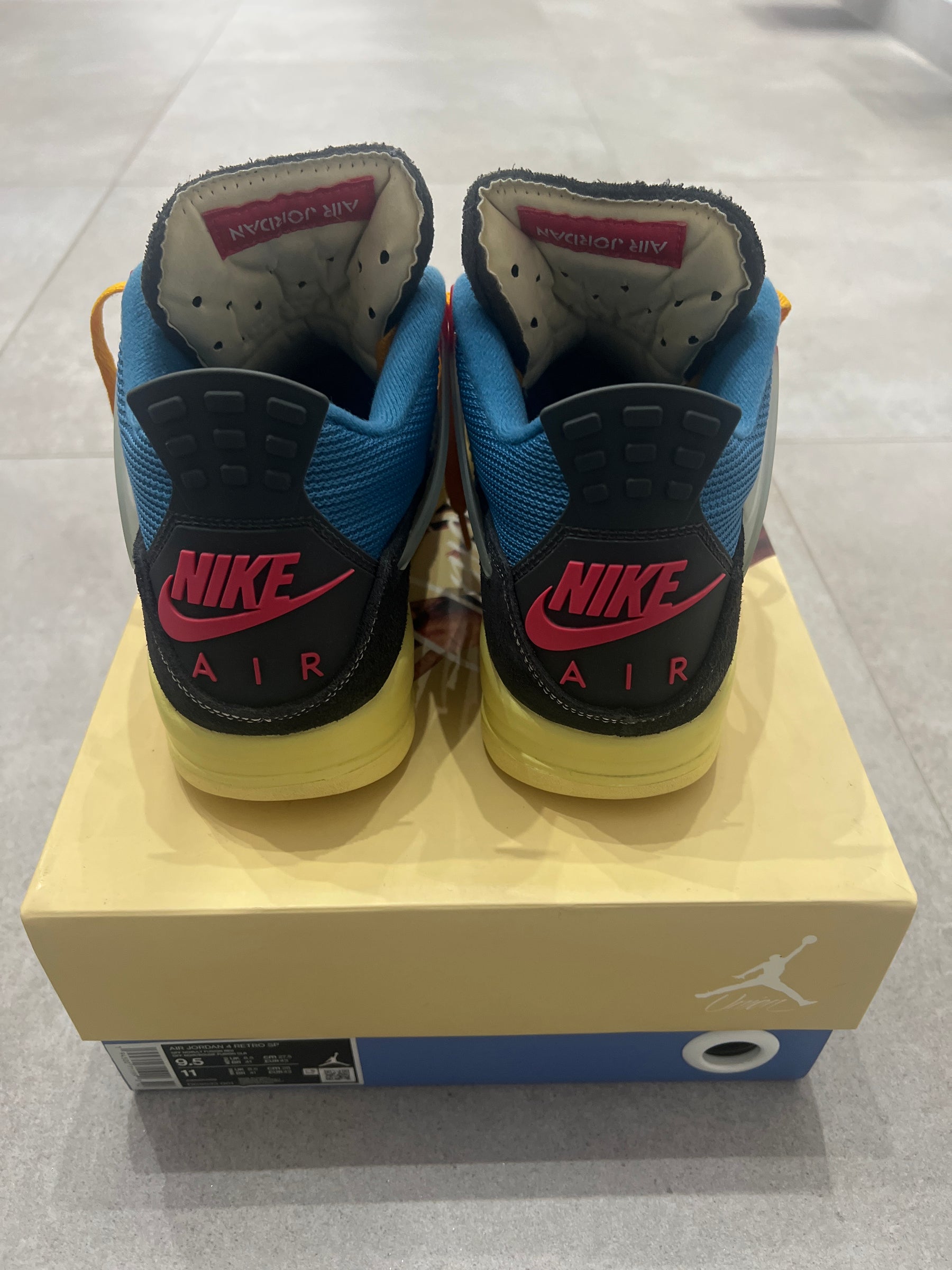 Jordan 4 x Union L/A Off Noir