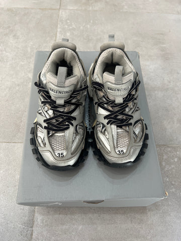 Balenciaga Track Metalic Grey