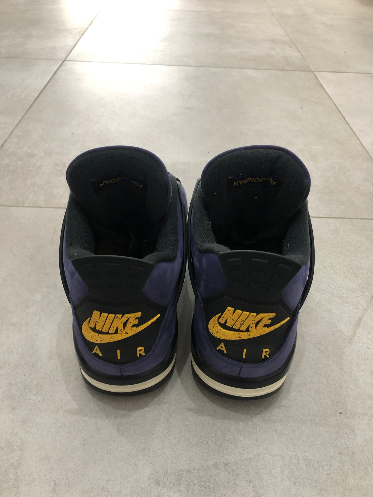 Jordan 4 Lakers