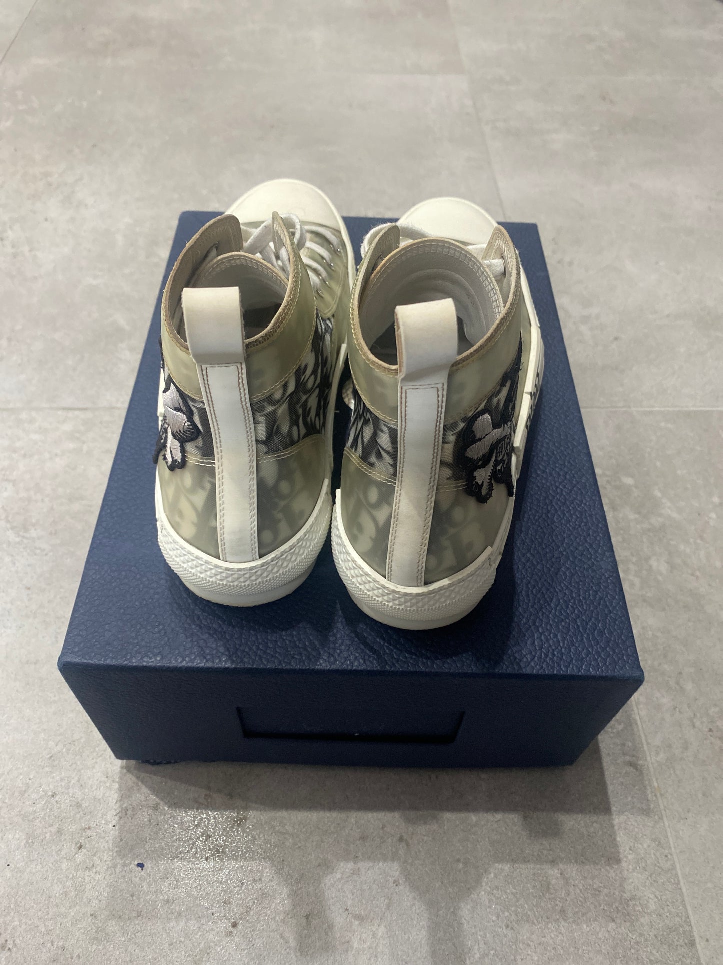 Dior B23 Bee Sneakers x Stussy