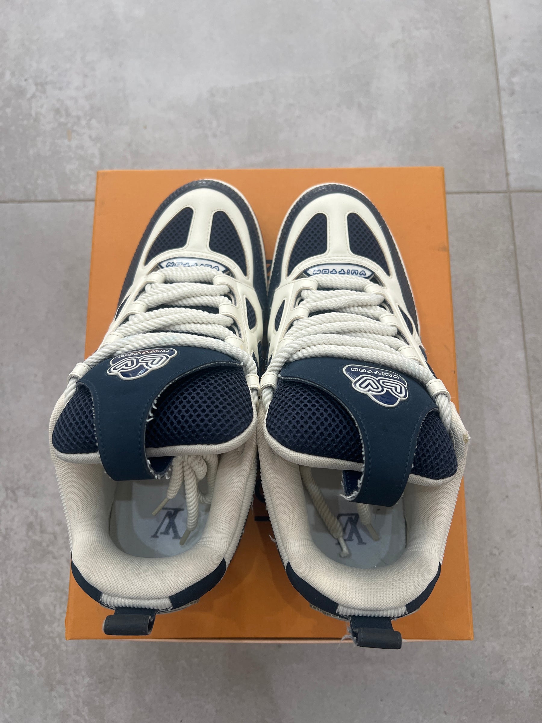 Louis Vuitton Skate Marine White