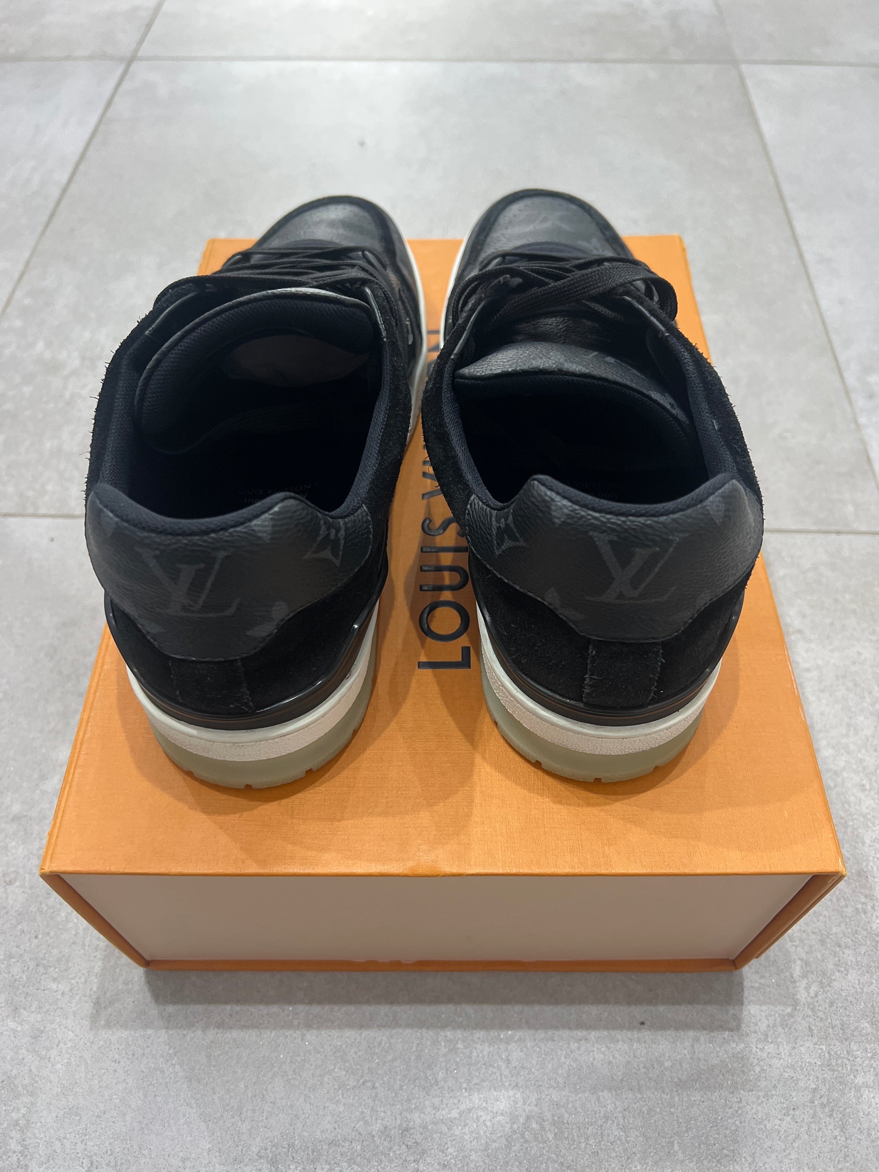 Louis Vuitton Trainer Black Monogram