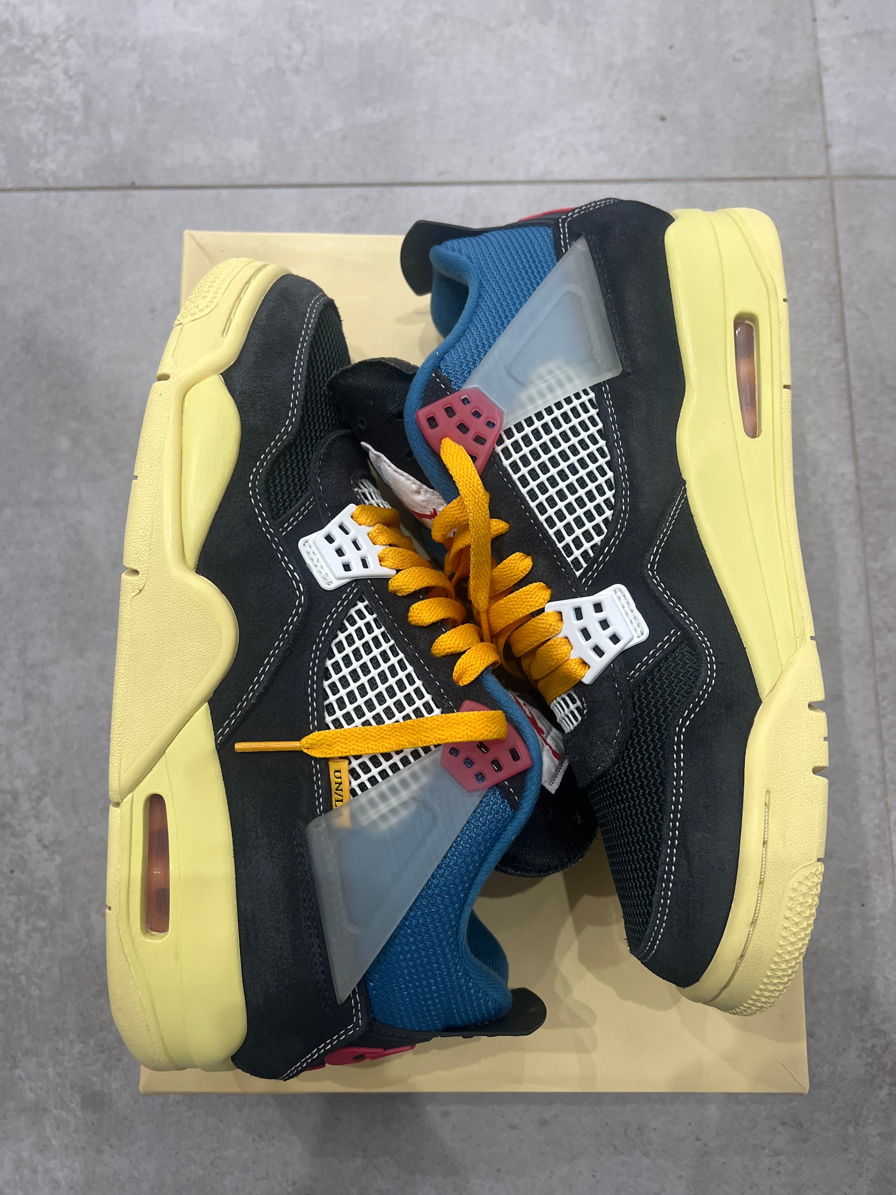 Jordan 4 x Union L/A Off Noir