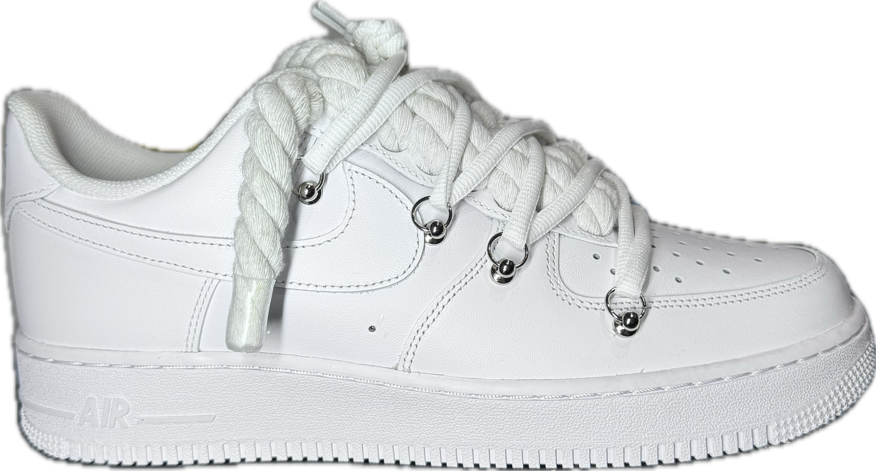 Nike Air Force 1 Low Rope & "Off White White Laces"