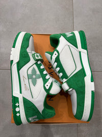 Louis Vuitton Green Denim Trainer
