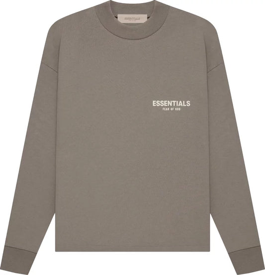 Fear of God Essentials Long-Sleeve Tee Desert Taupe