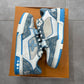 Louis Vuitton Trainer baby blue denim