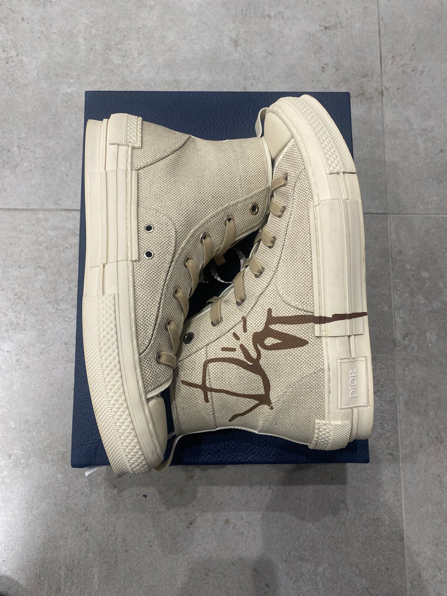 Dior B23 Bee Sneakers x Travis Scott