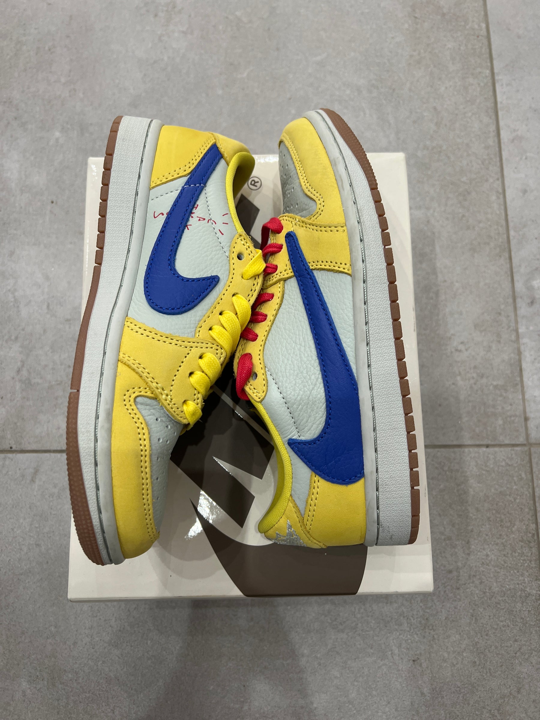 Air Jordan 1 Low x Travis Scott „Canary”