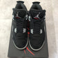 Jordan 4 Black Canvas