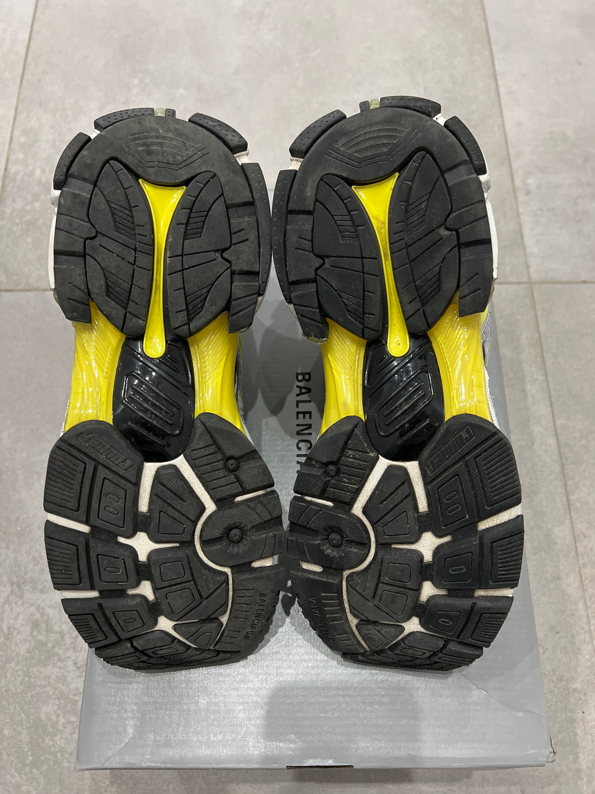 Balenciaga Runner Grey/Yellow/Navy