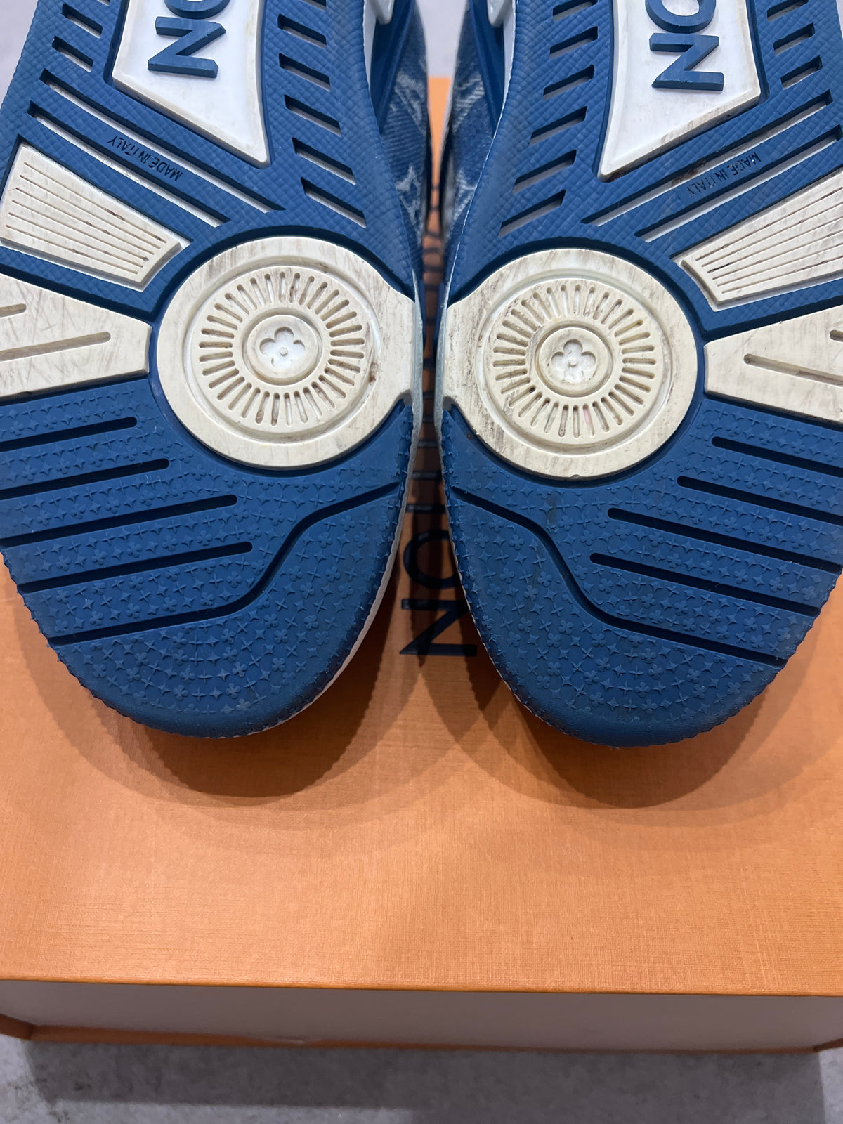 Louis Vuitton Denim Blue Trainer