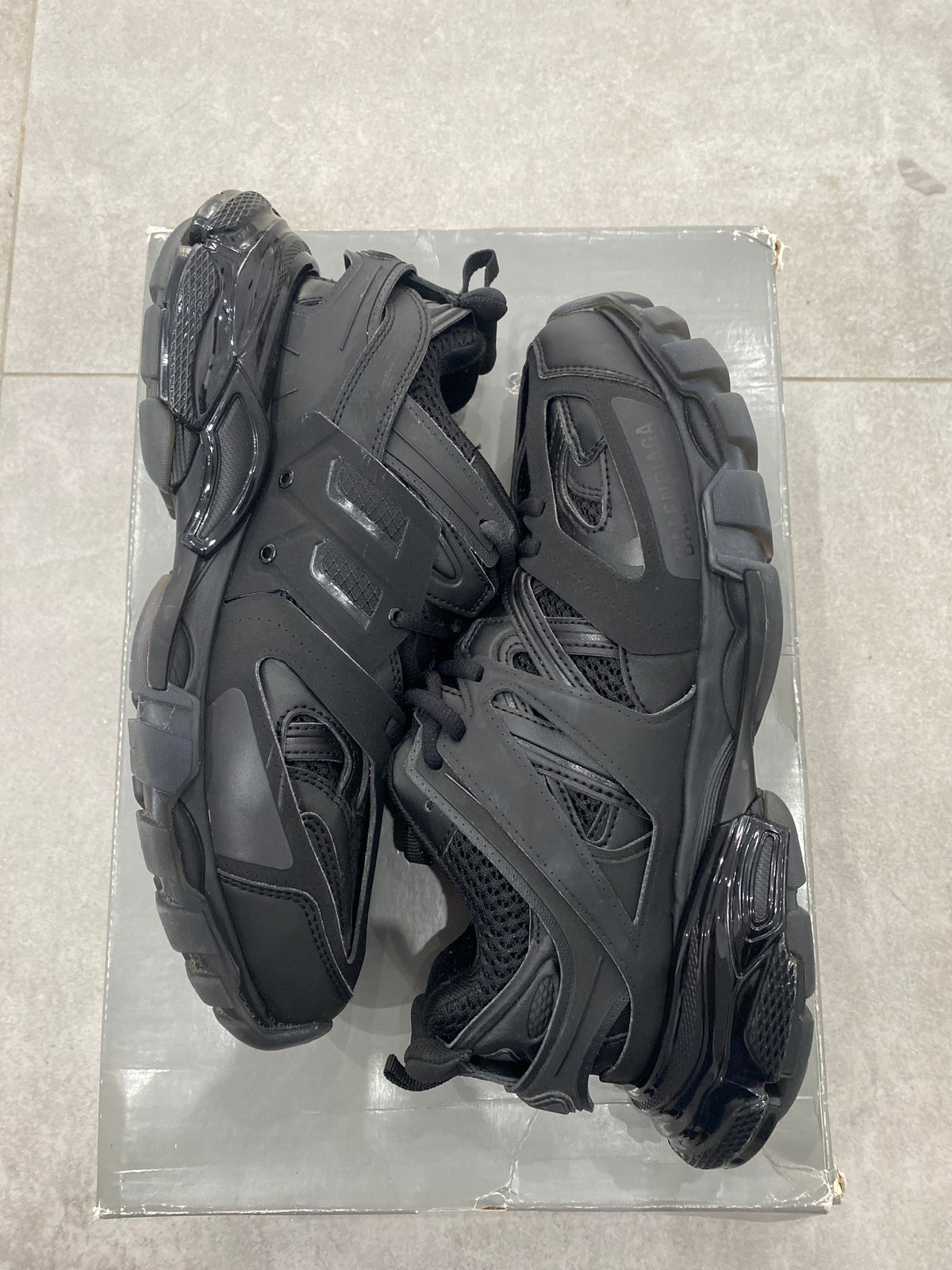 Balenciaga Track Clear Sole Black