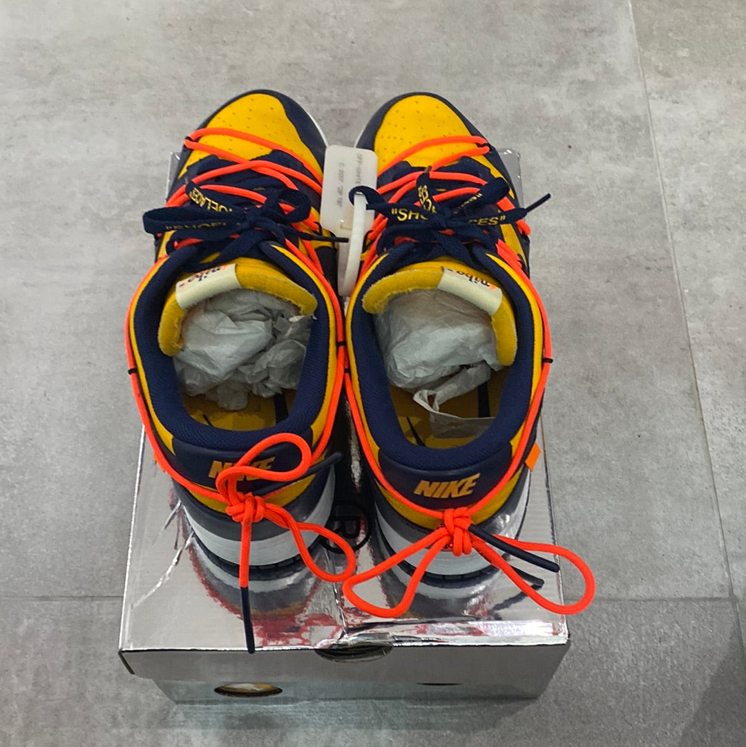 Nike Dunk x Off-White „University gold”