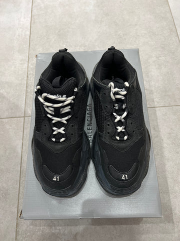 Balenciaga 3S Clearsole Black