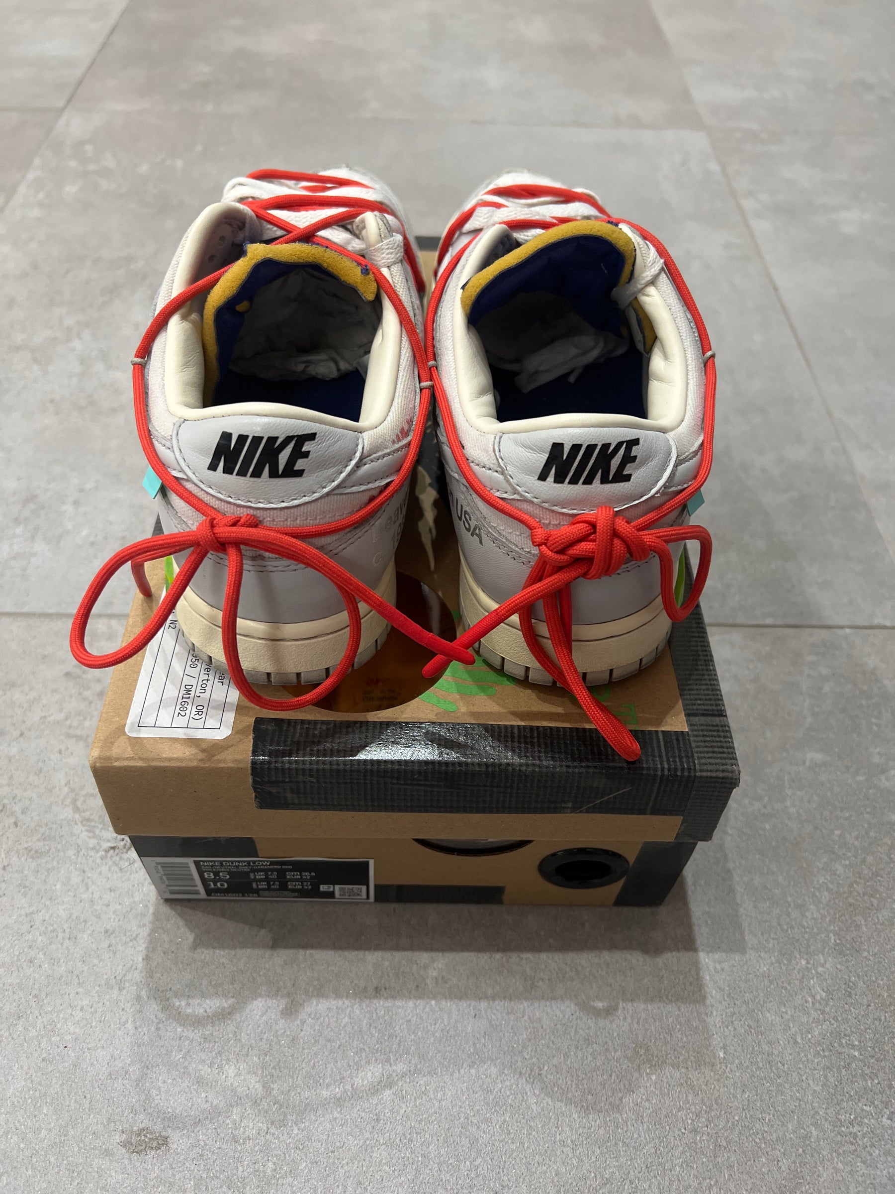Dunk x Off-White LOT23
