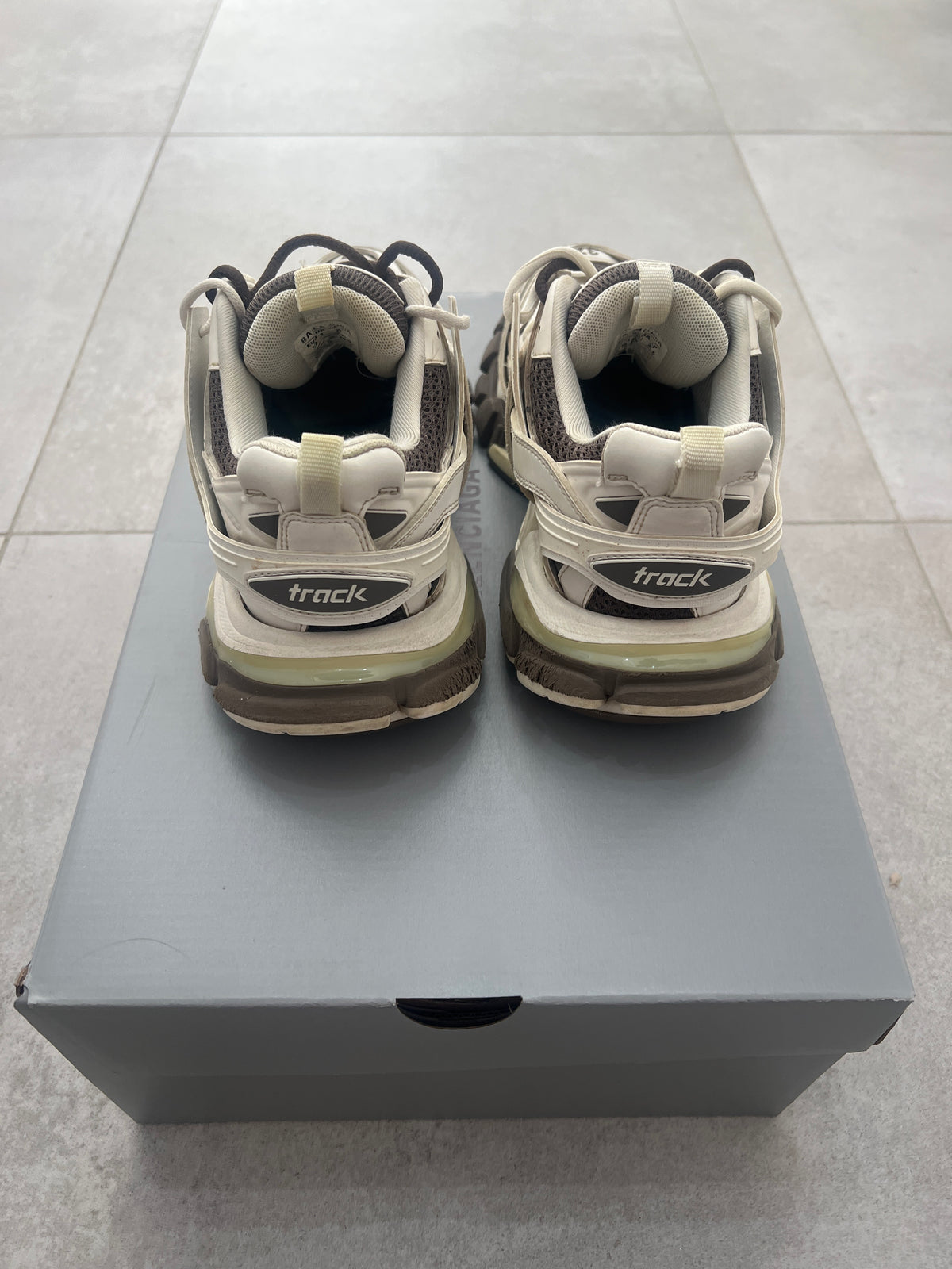Balenciaga Track White/Brown