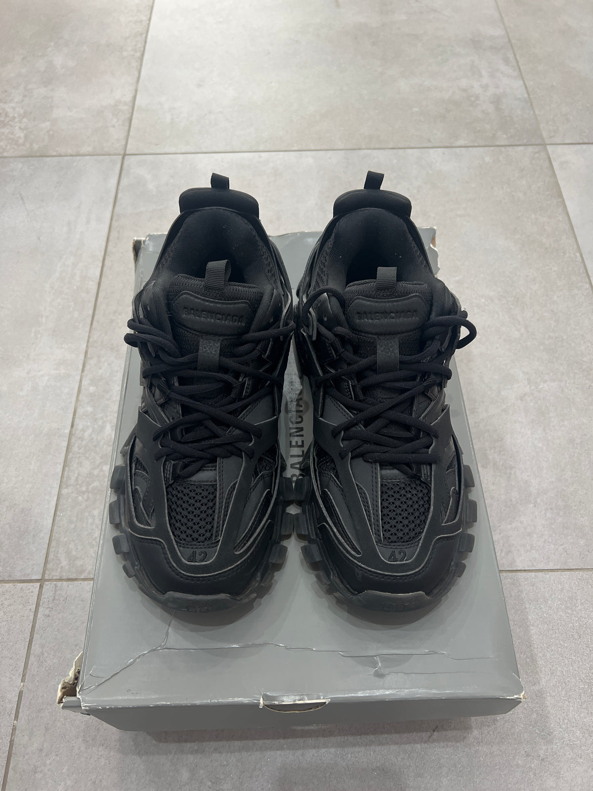 Balenciaga Track Black Clearsole