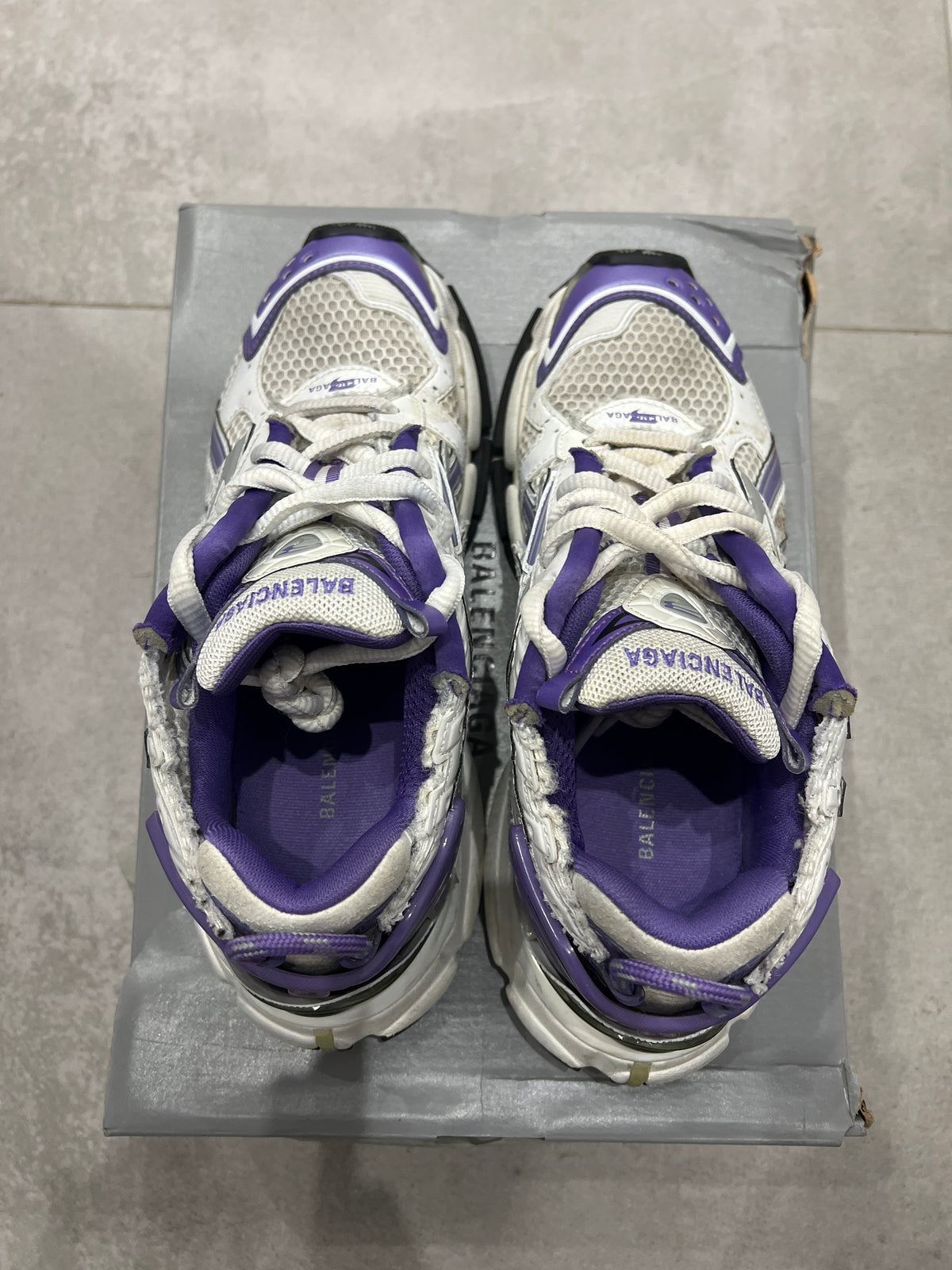 Balenciaga Runner White/Violet