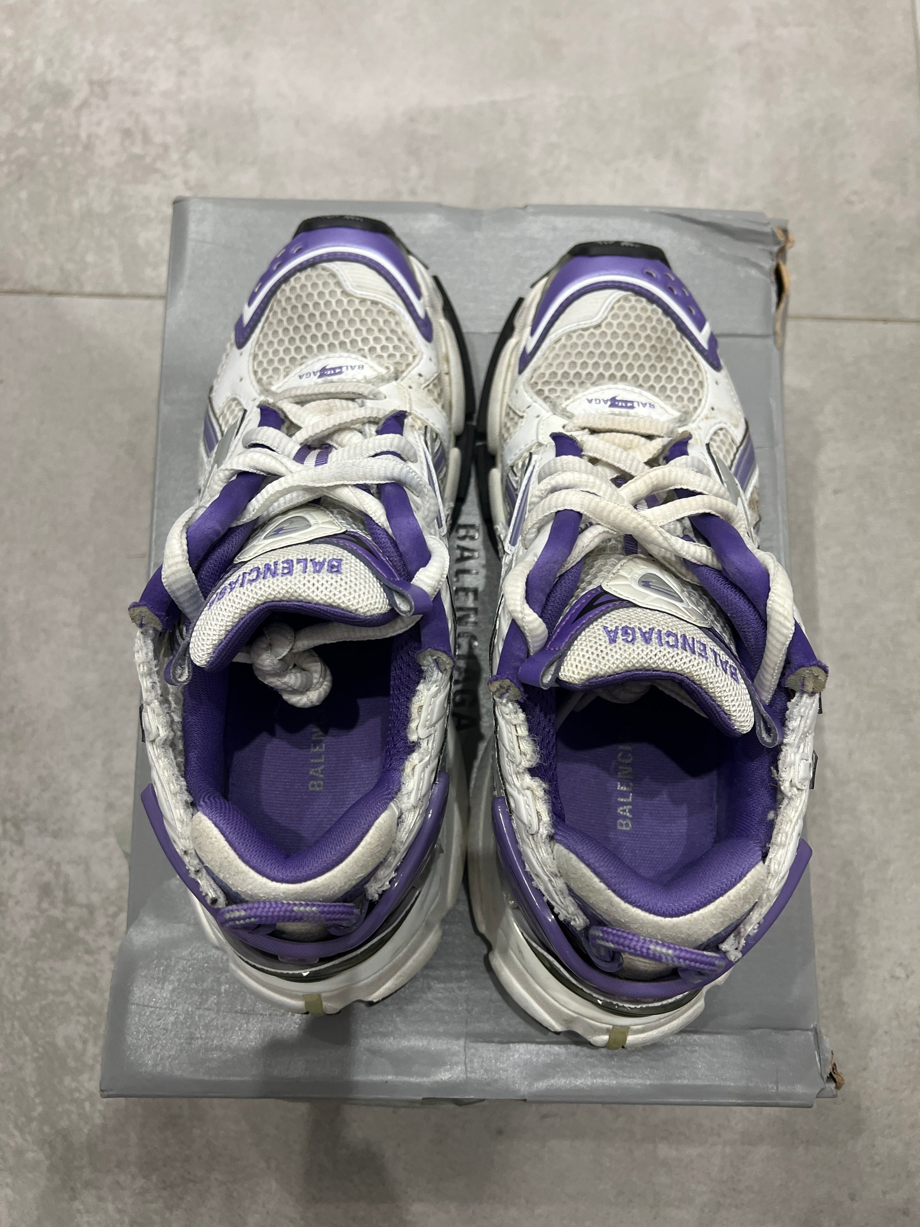 Balenciaga Runner White/Violet
