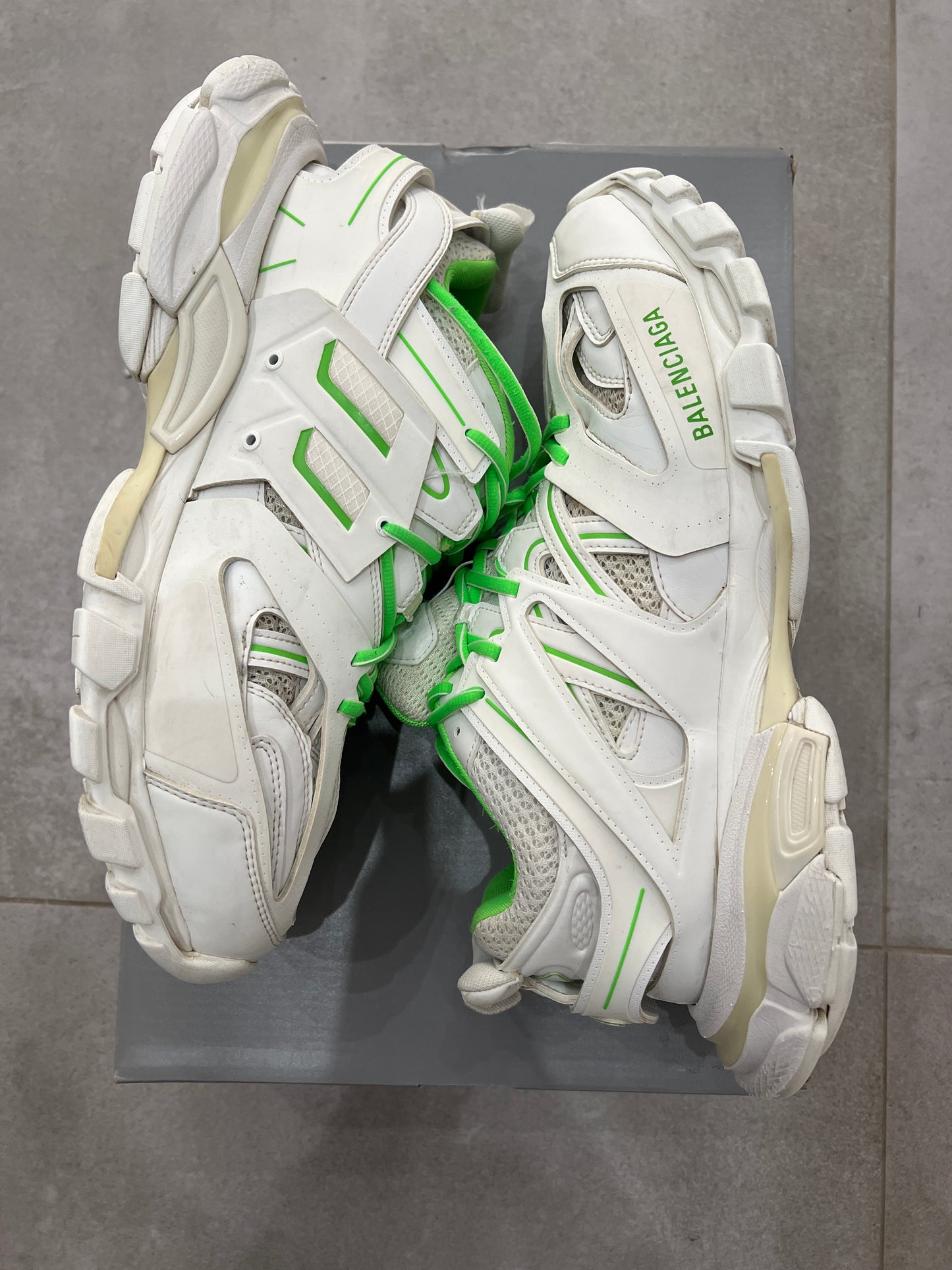 Balenciaga Track White/Green