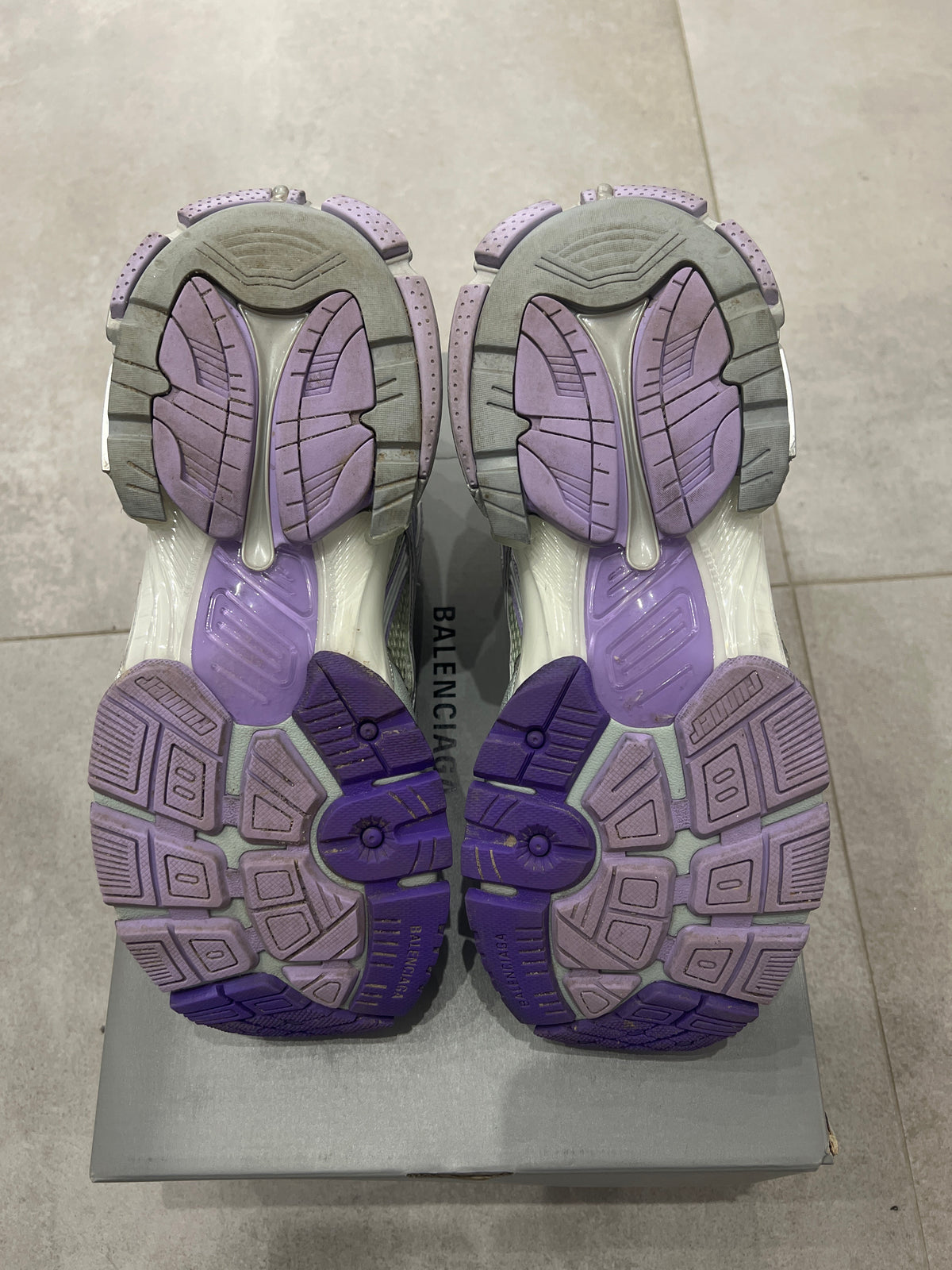 Balenciaga Runner Violet/Silver/Olive