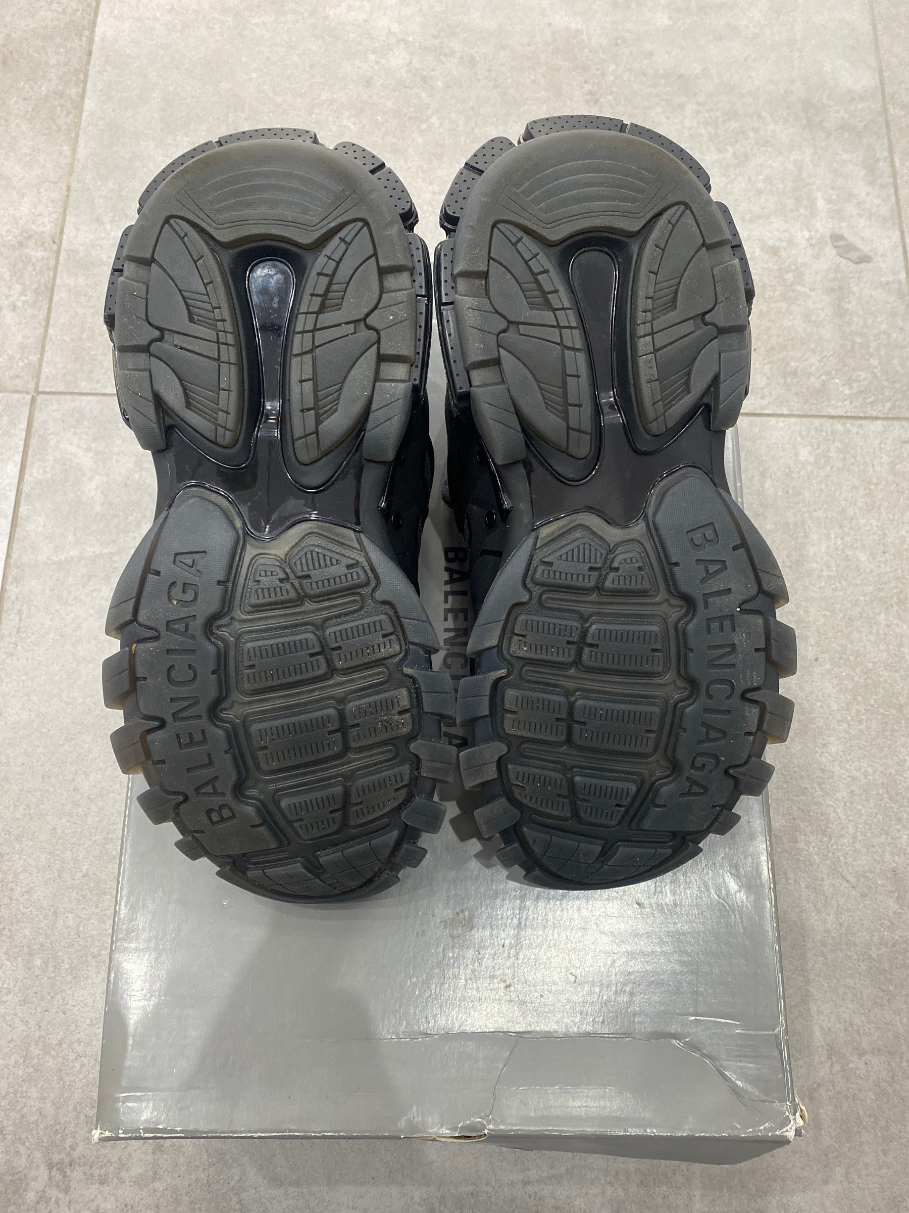 Balenciaga Track Clear Sole Black