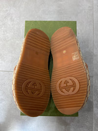 Gucci GG Supreme Platform Sandal