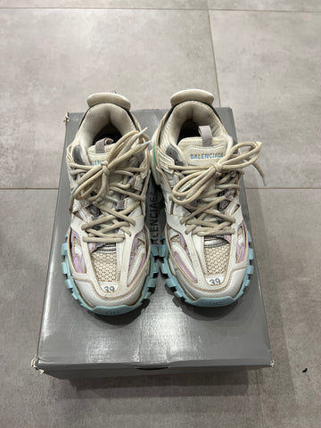Balenciaga Track Pastel White
