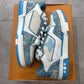Louis Vuitton Trainer baby blue denim